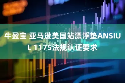 牛盈宝 亚马逊美国站漂浮垫ANSIUL 1175法规认证要求